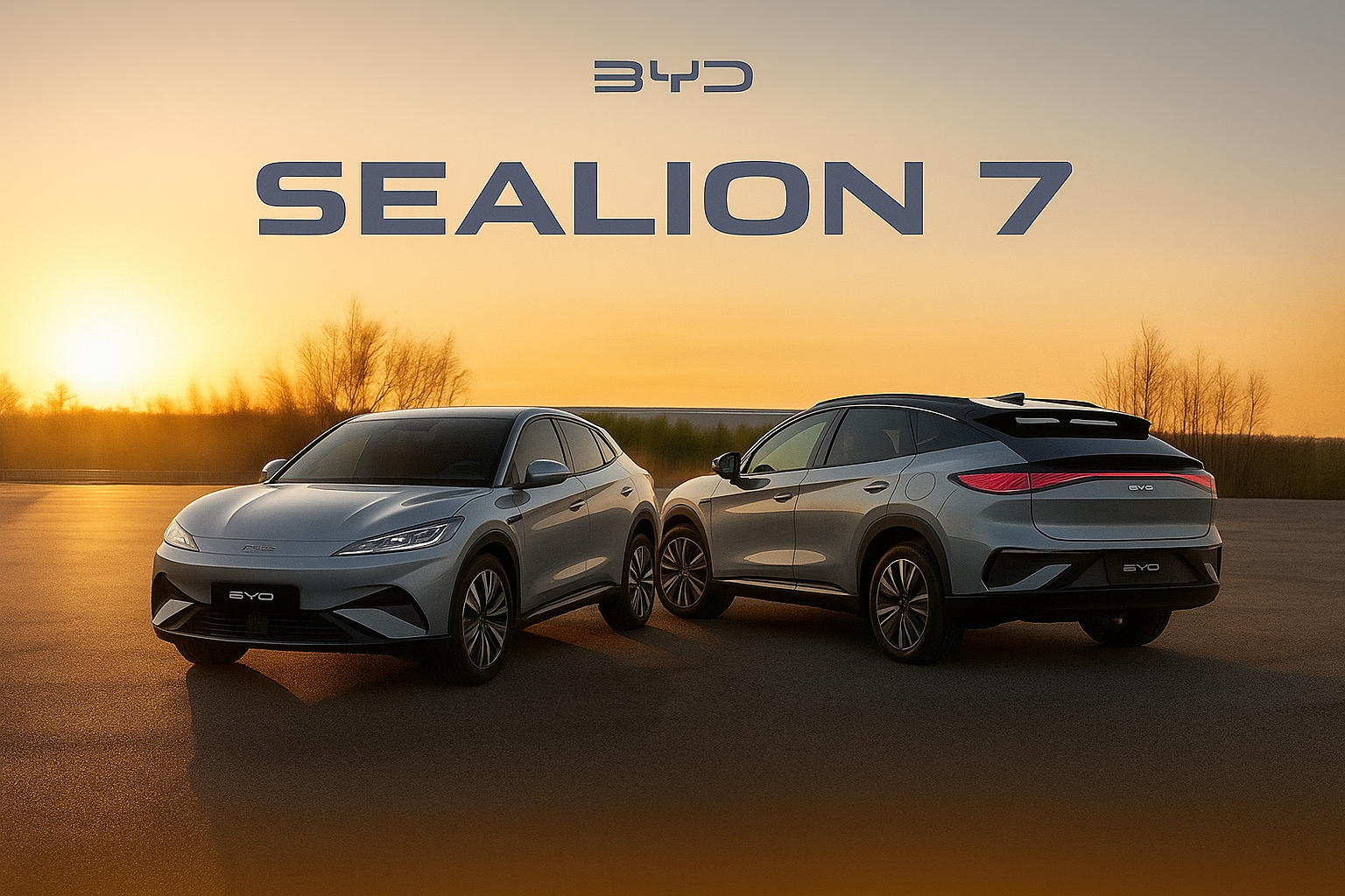 BYD SEALION 7 vehicles